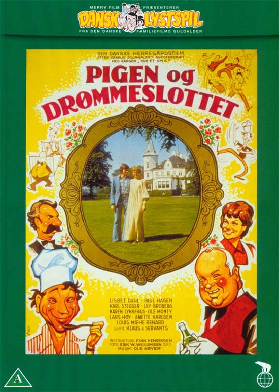 Cover for Pigen og drømmeslottet (DVD) (2014)