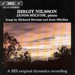 Songs - Strauss,r. / Sibelius / Nilsson / Solyom - Musik - BIS - 7318590000151 - 25. März 1994