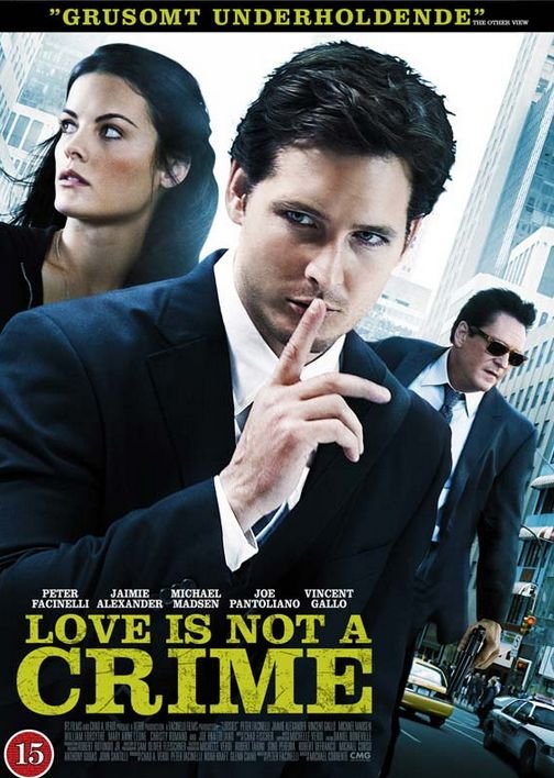 Cover for Love is Not a Crime (DVD) (2012)