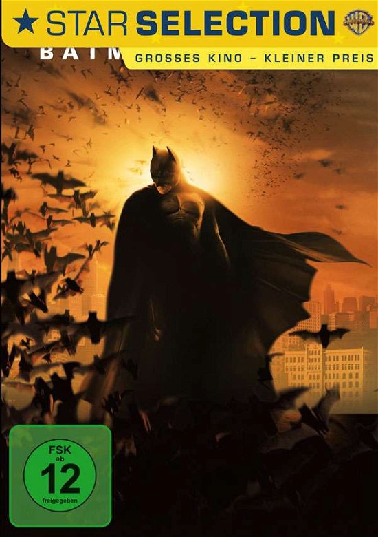 Cover for Christian Bale,michael Caine,liam Neeson · Batman Begins (DVD) (2006)
