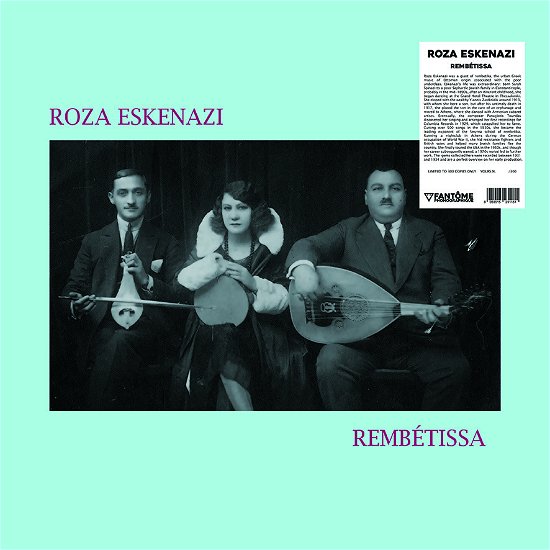 Cover for Roza Eskenazi · Rembetissa (LP) (2020)