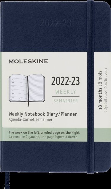 Moleskine 2023 18month Weekly Pocket Har - Moleskine - Other - MOLESKINE - 8056598851151 - March 17, 2022