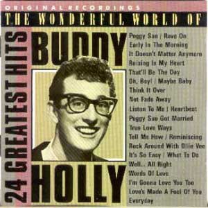 Cover for Buddy Holly · Buddy Holly - Wonderful World Of-24 Golden Hits (CD)