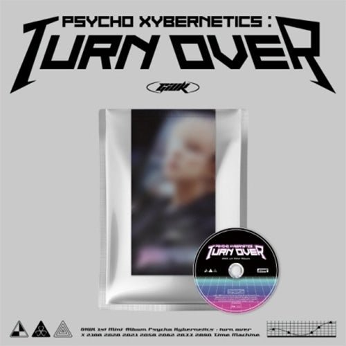 Psycho Xybernetics : Turn Over (1st Mini Album) - GIUK (ONEWE) - Musiikki - RBW - 8804775255151 - tiistai 25. huhtikuuta 2023