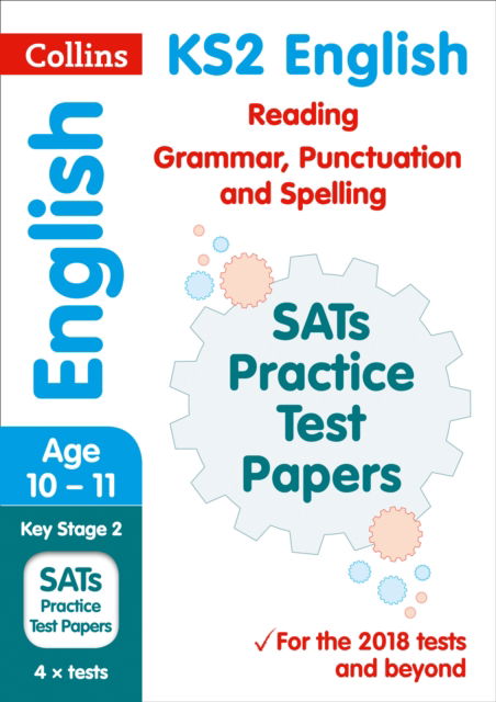 Cover for Collins KS2 · KS2 English Reading, Grammar, Punctuation and Spelling SATs Practice Test Papers: 2019 Tests - Collins KS2 SATs Practice (Paperback Book) (2018)