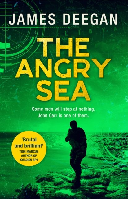 Cover for James Deegan · The Angry Sea (Pocketbok) (2019)