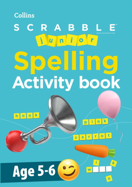 Cover for Collins Scrabble · SCRABBLE™ Junior Spelling Activity book Age 5-6 (Taschenbuch) (2023)