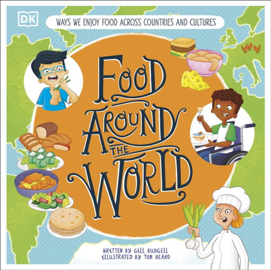 Cover for Gill Budgell · Food Around the World - DK Around the World (Hardcover Book) (2025)