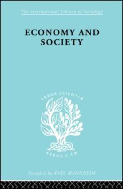 Cover for Talcot Parsons · Economy and Society: A Study in the Integration of Economic and Social Theory - International Library of Sociology (Pocketbok) (2010)