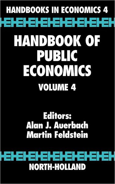 Cover for A J Auerbach · Handbook of Public Economics - Handbook of Public Economics (Hardcover Book) (2002)