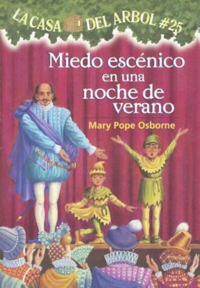 Cover for Mary Pope Osborne · Miedo Escnico En Una Noche De Verano (Gebundenes Buch) (2015)