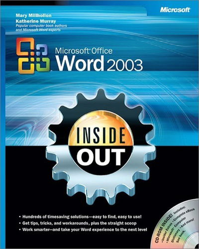 Cover for Katherine Murray · Inside Out: Microsoft Office Word 2003 Inside Out (Book) (2003)