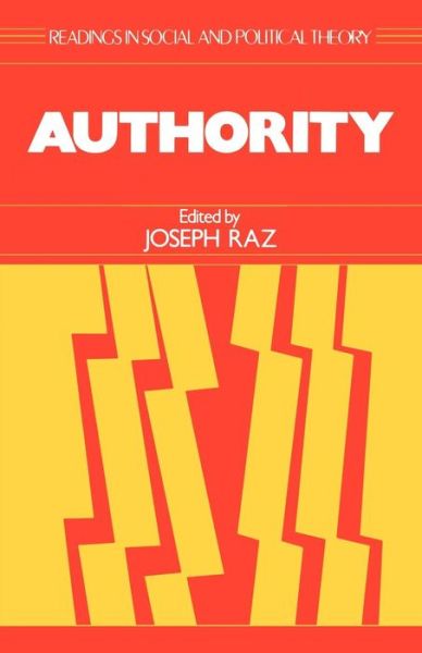 Jr Robert J Schneller · Authority (Paperback Bog) (1990)