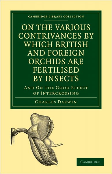 Cover for Charles Darwin · On the Various Contrivances by Which British and Foreign Orchids are Fertilised by Insects: And on the Good Effect of Intercrossing - Cambridge Library Collection - Darwin, Evolution and Genetics (Paperback Book) (2011)