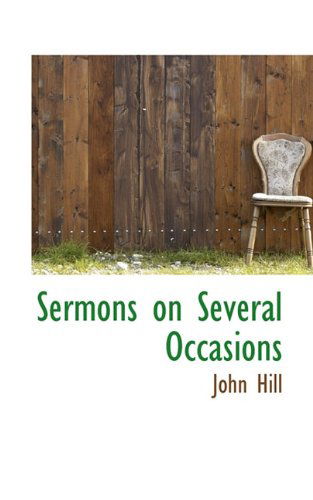 Cover for John Hill · Sermons on Several Occasions (Hardcover Book) (2009)