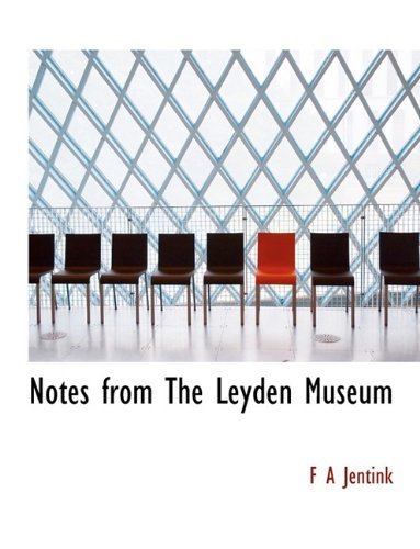 Cover for F a Jentink · Notes from the Leyden Museum (Paperback Bog) [Dutch edition] (2010)