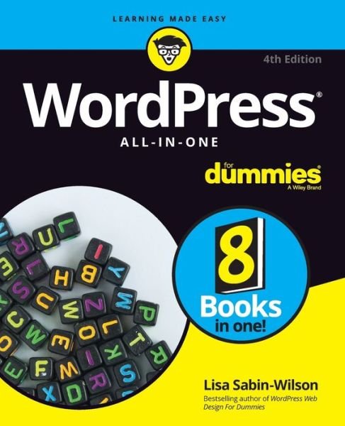 Cover for Lisa Sabin-Wilson · WordPress All-in-One For Dummies (Paperback Book) (2019)