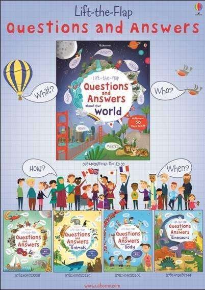 Lift-the-flap Questions and Answers about Our World - Questions and Answers - Katie Daynes - Libros - Usborne Publishing Ltd - 9781409582151 - 1 de septiembre de 2015