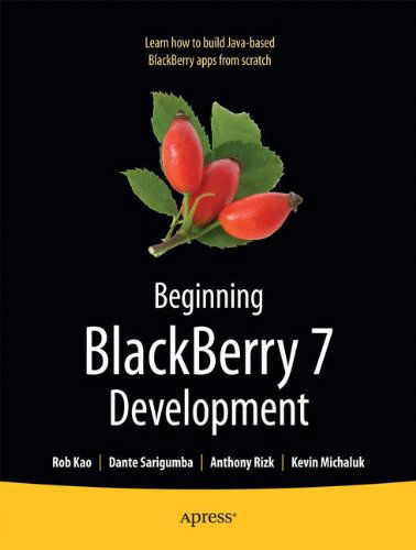 Cover for Anthony Rizk · Beginning BlackBerry 7 Development (Taschenbuch) [1st edition] (2011)