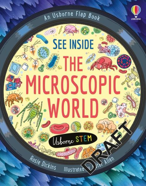 Cover for Rosie Dickins · See Inside the Microscopic World - See Inside (Board book) (2022)