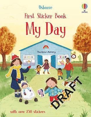 Cover for Holly Bathie · First Sticker Book My Day - First Sticker Books (Paperback Book) (2022)