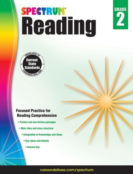 Spectrum Reading Workbook Grade 2 - Spectrum - Books - Carson Dellosa - 9781483812151 - August 15, 2014