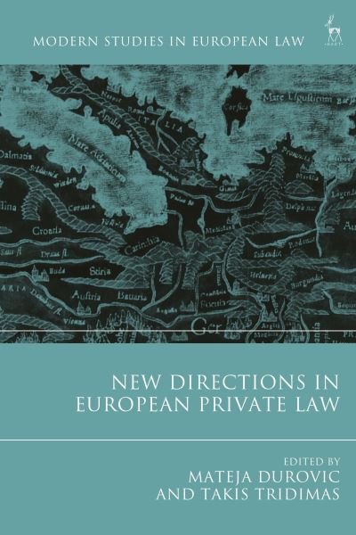 Cover for Mateja Durovic · New Directions in European Private Law - Modern Studies in European Law (Paperback Book) (2022)