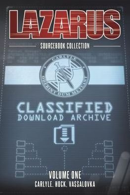 Cover for Greg Rucka · Lazarus: Sourcebook Collection Volume 1 (Pocketbok) (2018)
