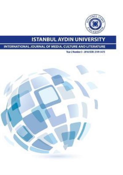 Cover for Mustafa Aydin · Istanbul Aydin University International Journal of Media, Culture and Literature (Taschenbuch) (2017)