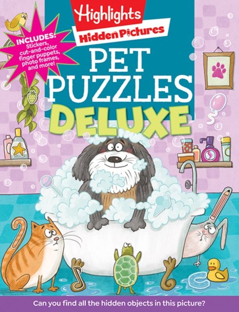 Pet Puzzles Deluxe - Highlights Hidden Pictures - Highlights - Books - Highlights Press - 9781644729151 - April 18, 2023
