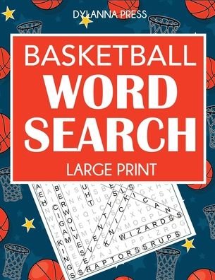Cover for Dylanna Press · Basketball Word Search (Paperback Book) (2020)
