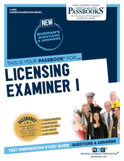 Licensing Examiner I, 4915 - National Learning Corporation - Books - Passbooks - 9781731849151 - December 1, 2022