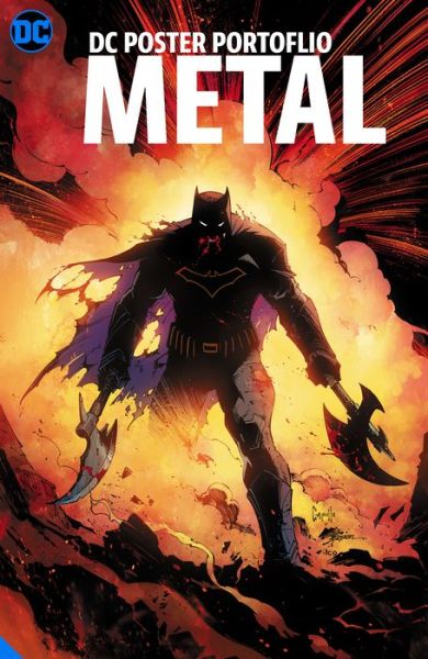 Cover for DC Poster Portfolio: Dark Nights: Metal (Paperback Book) (2022)