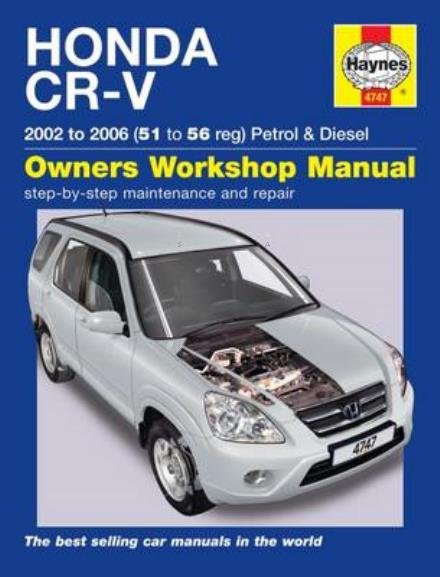 Cover for Haynes Publishing · Honda CR-V Petrol &amp; Diesel (02 - 06) Haynes Repair Manual (Paperback Bog) (2015)