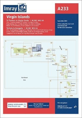 Cover for Imray · Imray Chart A233: Virgin Islands - A Charts (Kartor) [New edition] (2023)