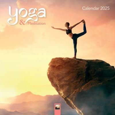 Yoga & Meditation Wall Calendar 2025 (Art Calendar) (Kalender) [New edition] (2024)