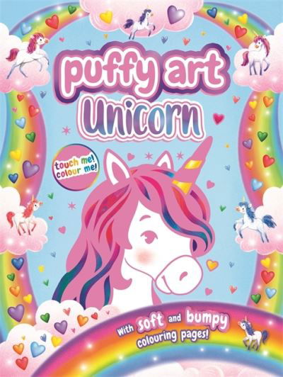 Cover for Igloo Books · Puffy Art Unicorn - Bumpy Line Colouring Book (Paperback Book) (2024)