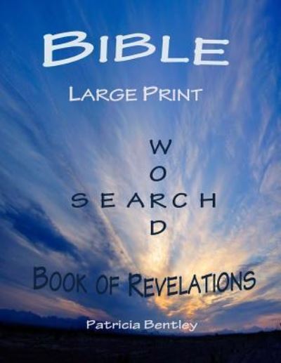 Cover for Patricia Bentley · Bible Large Print Word Search (Paperback Book) (2018)