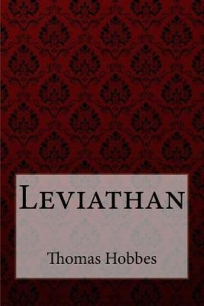 Cover for Thomas Hobbes · Leviathan Thomas Hobbes (Paperback Book) (2017)