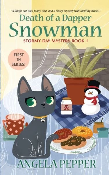 Cover for Angela Pepper · Death of a Dapper Snowman - Stormy Day Mystery (Paperback Bog) (2021)