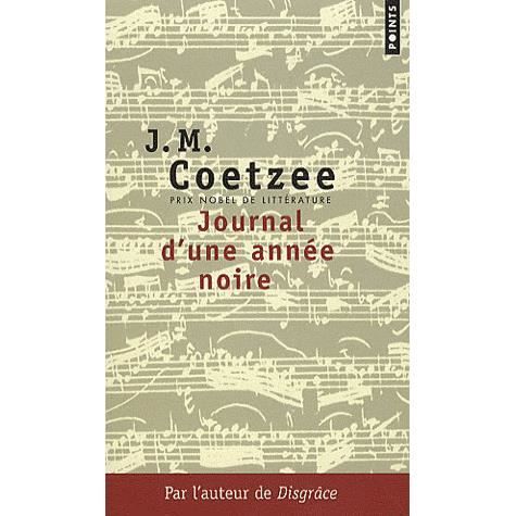 Cover for J M · Journal D'Une Ann'e Noire (Paperback Book) (2009)