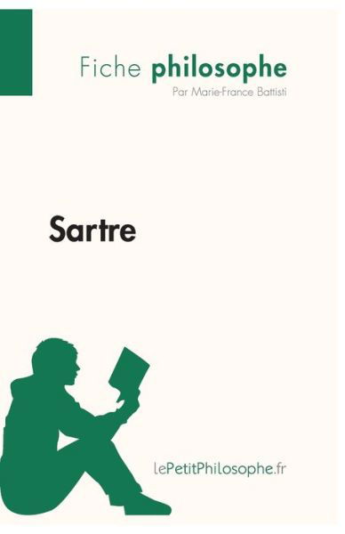 Cover for Lepetitphilosophe · Sartre (Fiche philosophe) (Paperback Bog) (2013)