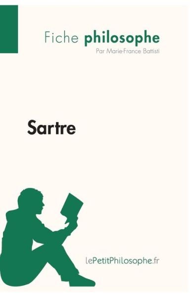 Cover for Lepetitphilosophe · Sartre (Fiche philosophe) (Paperback Book) (2013)