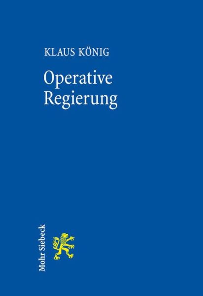 Cover for Klaus Konig · Operative Regierung (Paperback Book) (2015)