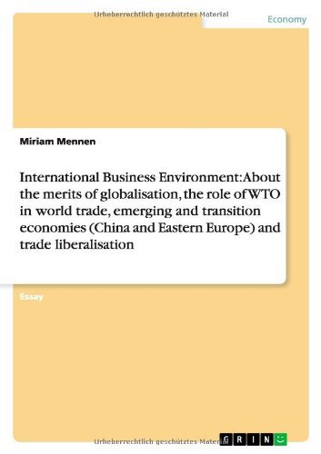 Cover for Mennen · International Business Environme (Bog) (2010)