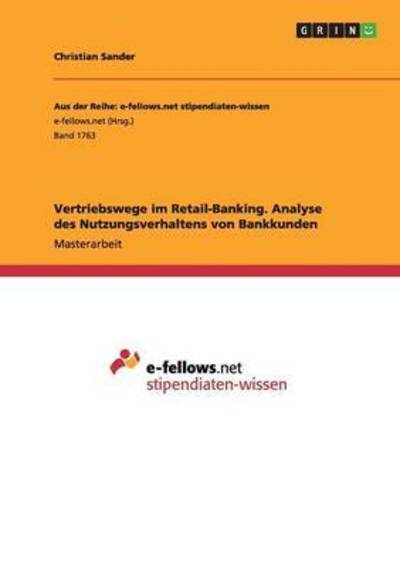 Cover for Sander · Vertriebswege im Retail-Banking. (Book) (2016)