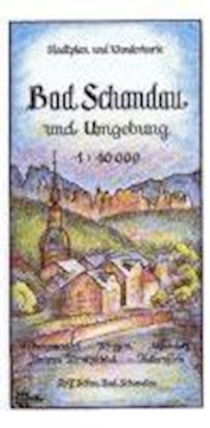 Cover for Rolf Böhm · Bad Schandau und Umgebung 1 : 10 000 (Landkarten) (2017)