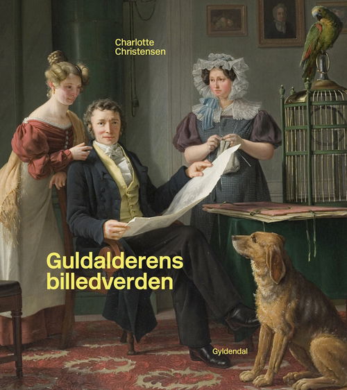 Cover for Charlotte Christensen · Guldalderens billedverden (Inbunden Bok) [1:a utgåva] (2019)