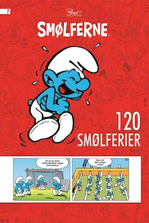 Cover for Peyo · Smølferne: 120 smølferier 1 (Bound Book) [1º edição] (2023)