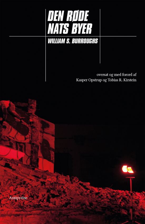 Cover for William S. Burroughs · Den Røde Nats Byer (Taschenbuch) [1. Ausgabe] (2023)